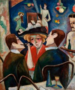 Max Weber Joel's Cafe, ca. 1909-10 Oil on canvas 22 x 27 inches